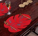 картинка Термосалфетка без основы "Тропический лист", толщина 0,5мм*48*36см (в ассортименте)/6 шт в уп — Великий Путь